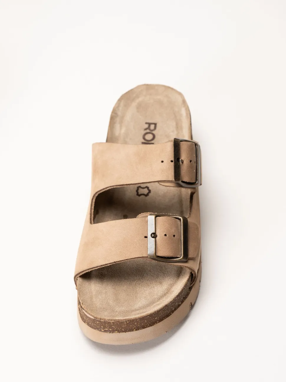 Rohde - Latina - Beige platåsandaler