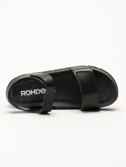 Rohde - Latina - Svarta sandaler