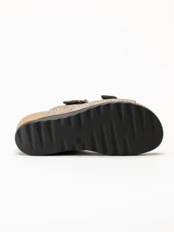 Rohde - Soave 40 - Bruna slip in sandaler med kilklack
