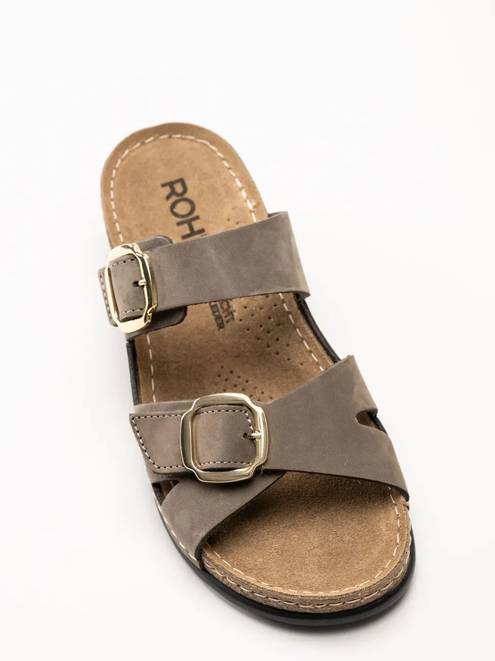 Rohde - Soave 40 - Bruna slip in sandaler med kilklack