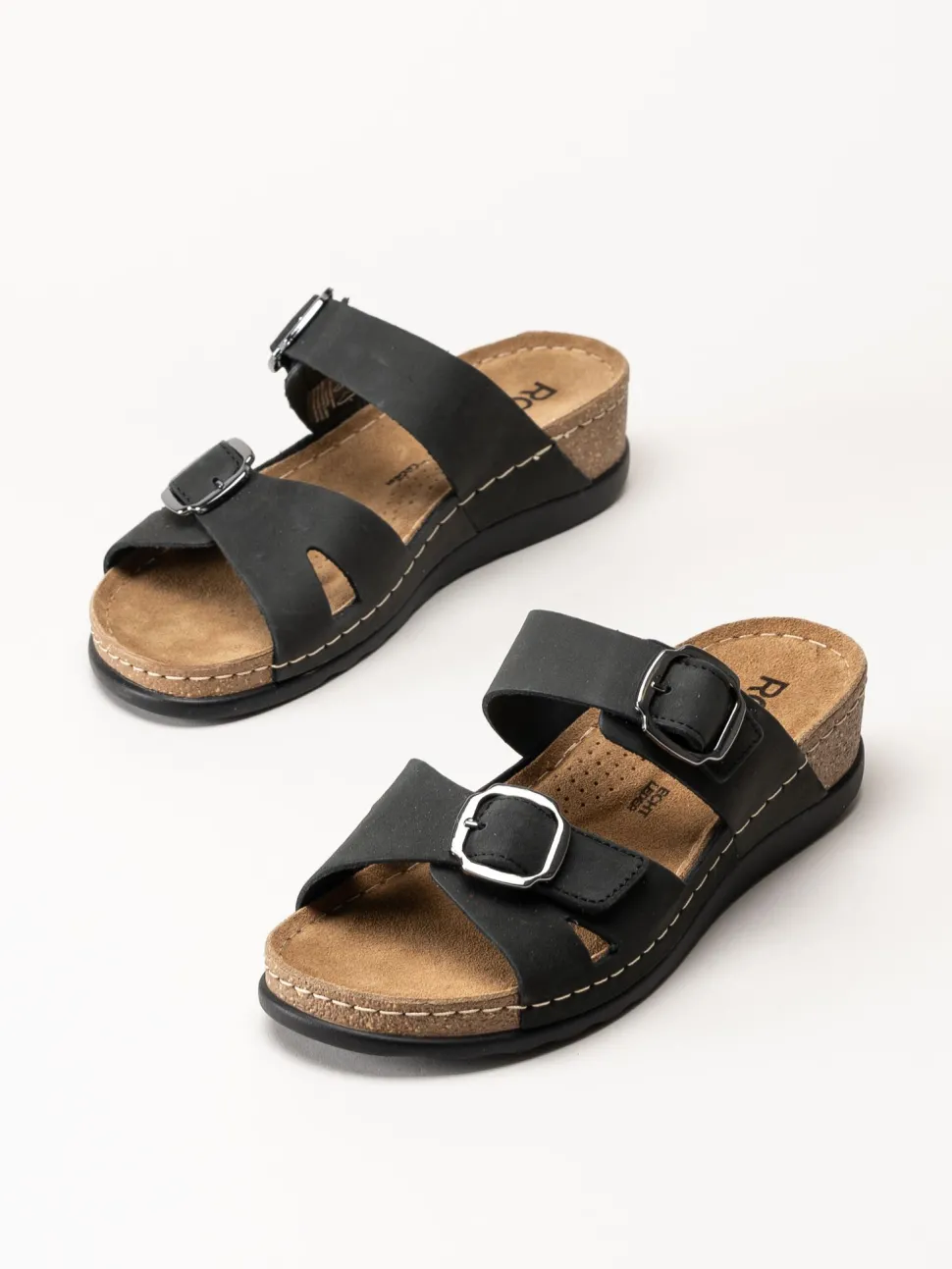 Rohde - Soave 40 - Svarta slip in sandaler