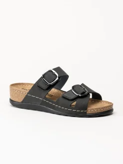 Rohde - Soave 40 - Svarta slip in sandaler