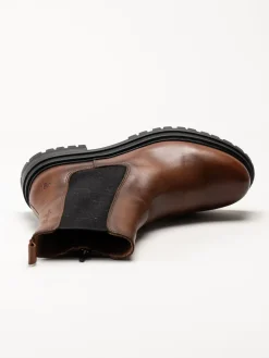 Rosa Negra - Bruna boots i skinn