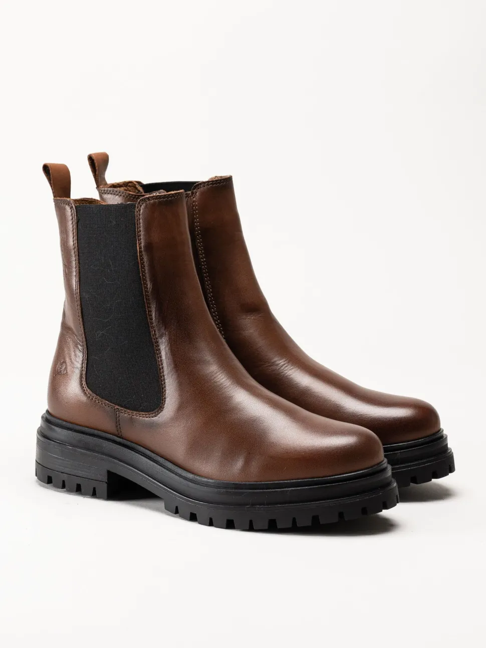 Rosa Negra - Bruna boots i skinn