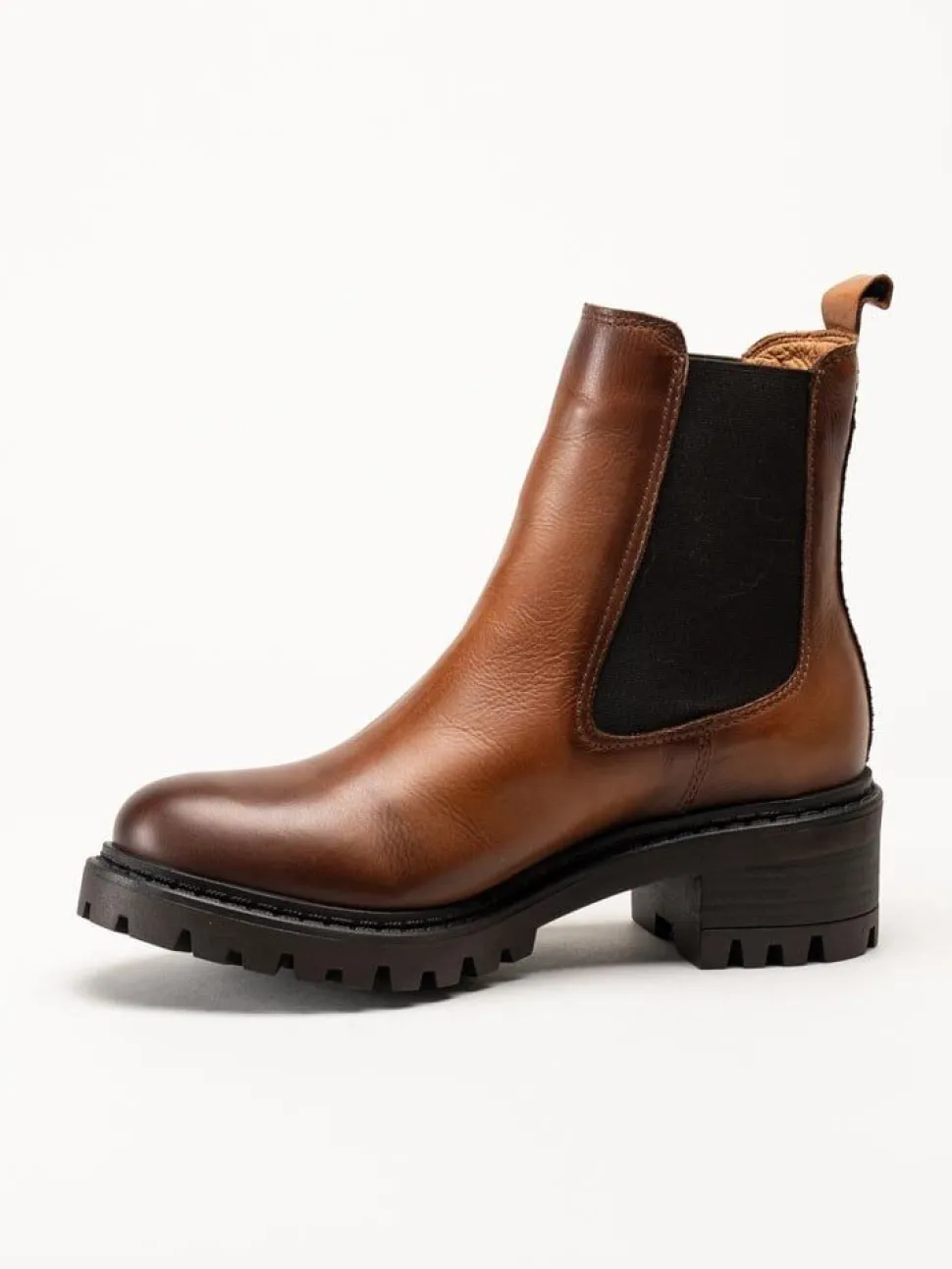 Rosa Negra - Bruna chelsea boots i skinn