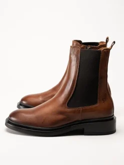 Rosa Negra - Bruna chelsea boots i skinn