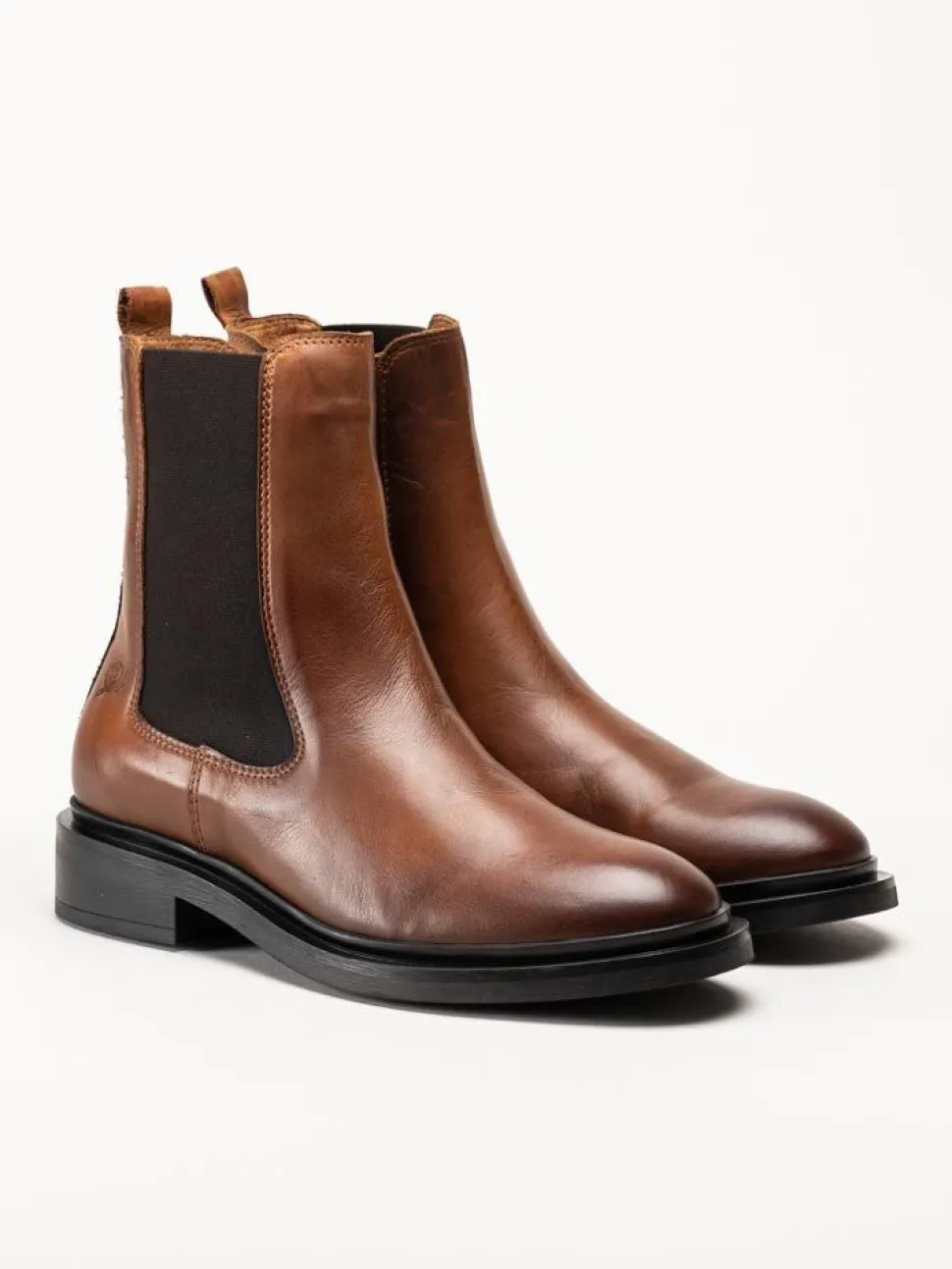 Rosa Negra - Bruna chelsea boots i skinn