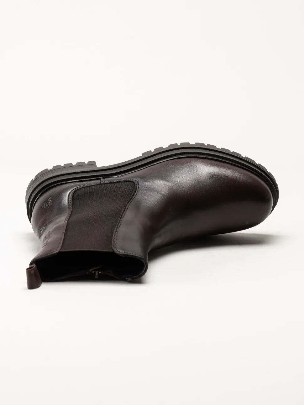 Rosa Negra - Mörkbruna boots i skinn