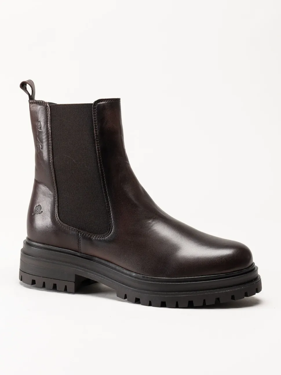 Rosa Negra - Mörkbruna boots i skinn