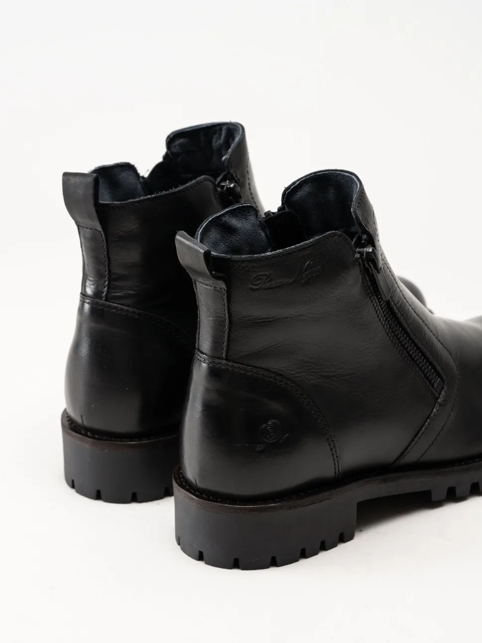 Rosa Negra - Svarta boots i skinn