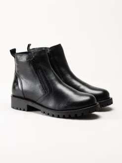 Rosa Negra - Svarta boots i skinn