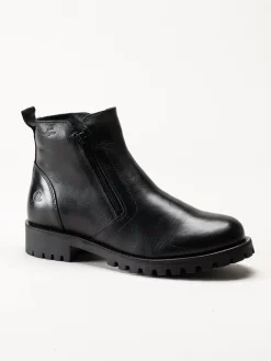Rosa Negra - Svarta boots i skinn