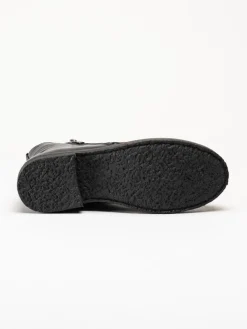 Rosa Negra - Svarta boots i skinn
