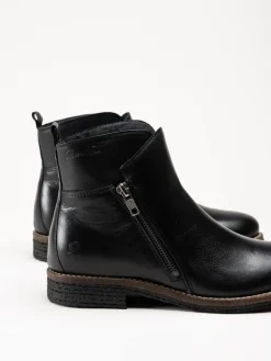 Rosa Negra - Svarta boots i skinn