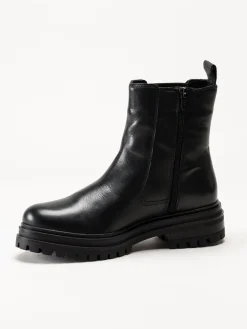 Rosa Negra - Svarta boots i skinn