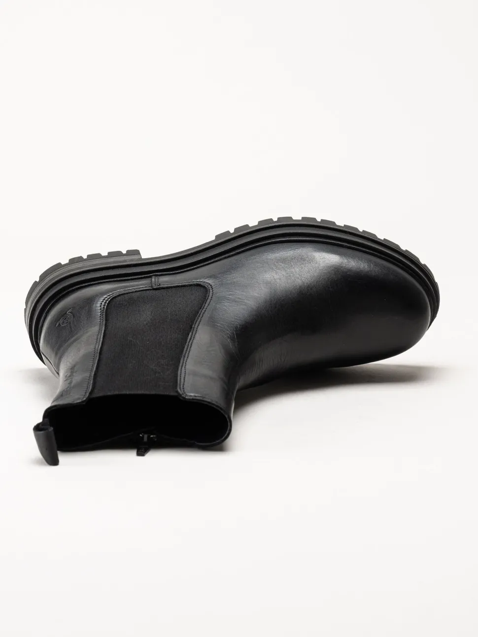 Rosa Negra - Svarta boots i skinn