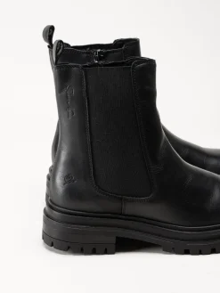 Rosa Negra - Svarta boots i skinn
