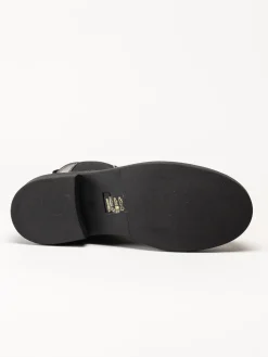 Rosa Negra - Svarta chelsea boots i skinn