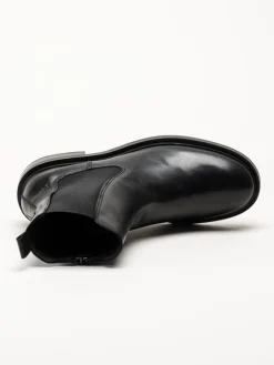 Rosa Negra - Svarta chelsea boots i skinn