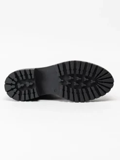 Rosa Negra - Svarta chelseaboots i skinn