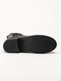 Rosa Negra - Svarta ullfodrade chelsea boots