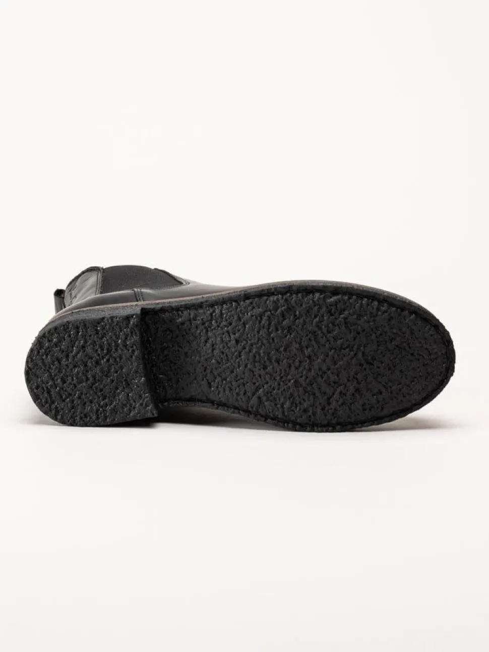 Rosa Negra - Svarta ullfodrade chelsea boots