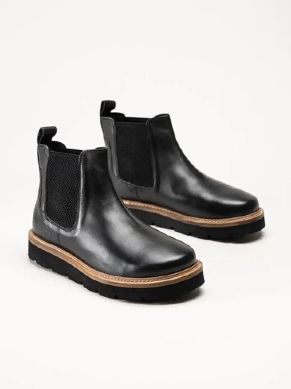 Rugged Gear - Bondi Mini LUXE - Ljusbruna fårskinnsfodrade boots i mocka