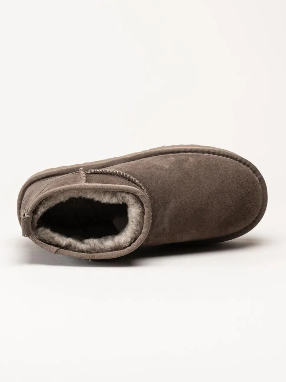 Rugged Gear - Bondi Mini plateau - Grå ullfodrade låga boots