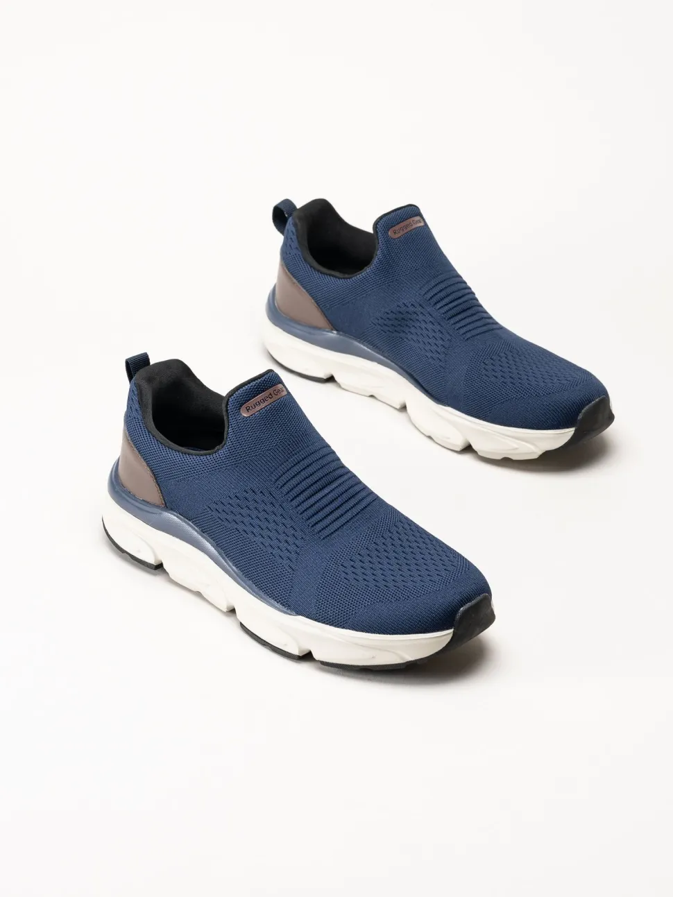 Rugged Gear - Marinblå sneakers i mesh