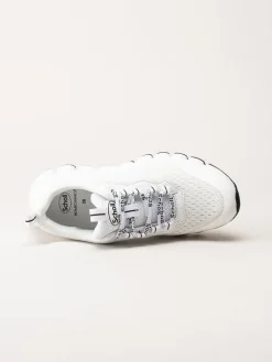 Scholl - Galaxy Jaquard - Vita sneakers i mesh
