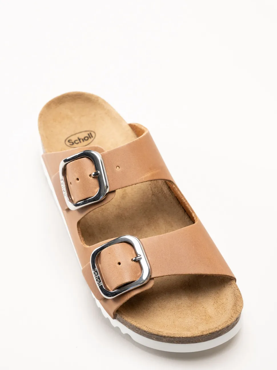 Scholl - Ilary 2 Strap - Bruna sandaler i oljat skinn