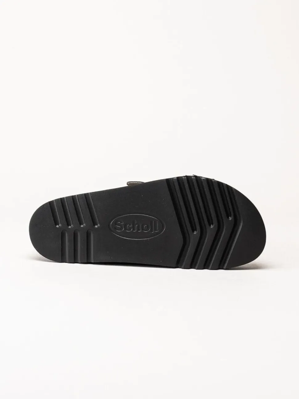 Scholl - Malerra AD - Svarta slip in sandaler i skinn