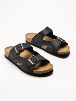 Scholl - Moldava - Svarta slip in sandaler
