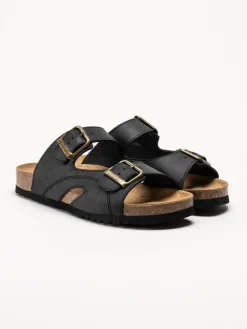 Scholl - Moldava - Svarta slip in sandaler