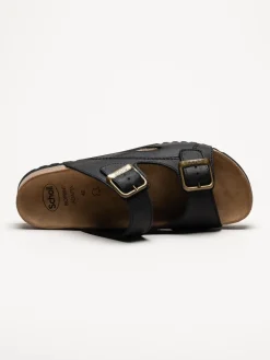 Scholl - Moldava - Svarta slip in sandaler