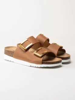 Scholl - Monterey - Ljusbruna sandaler