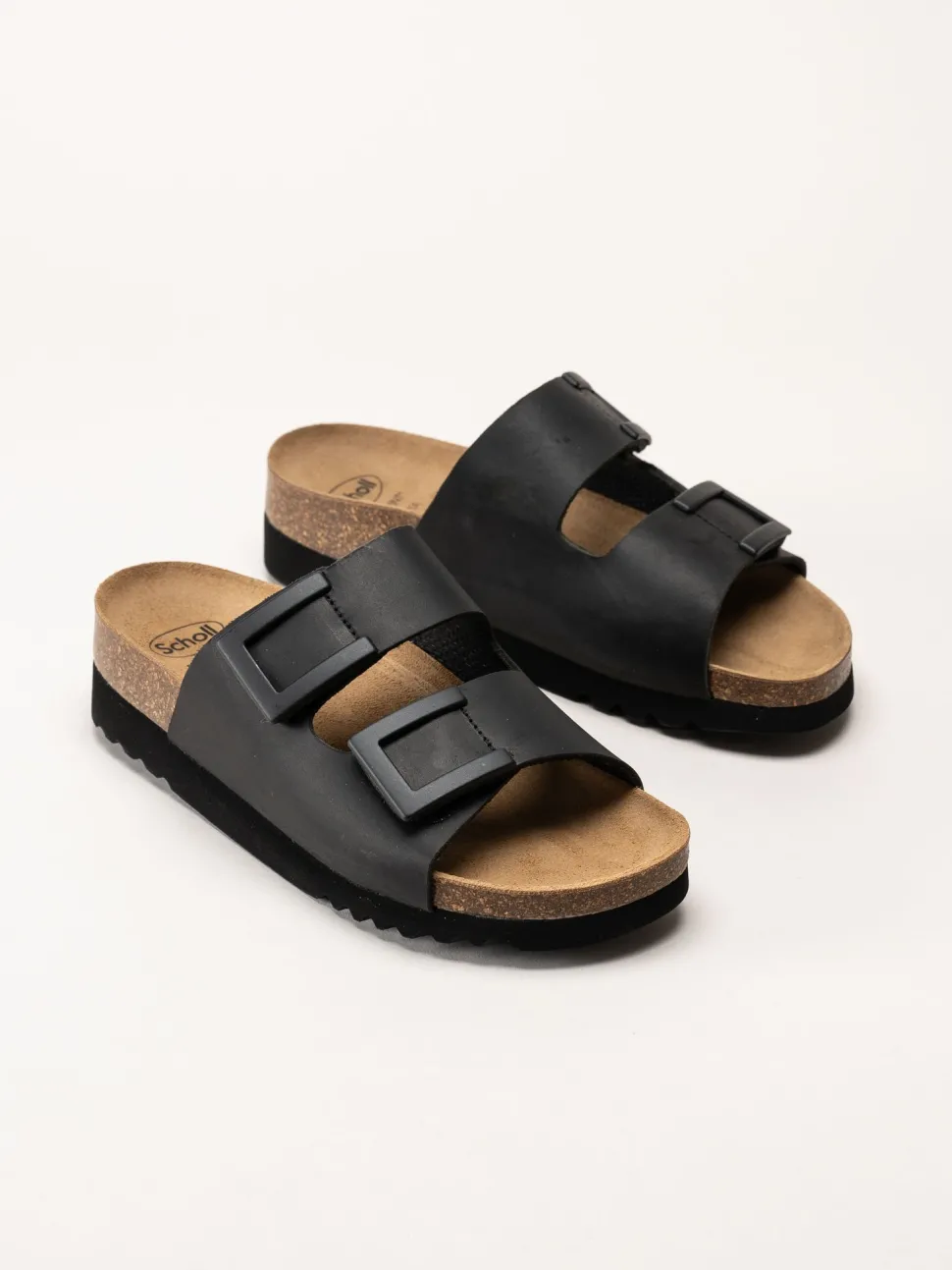 Scholl - Monterey 2 - Svarta slip in sandaler