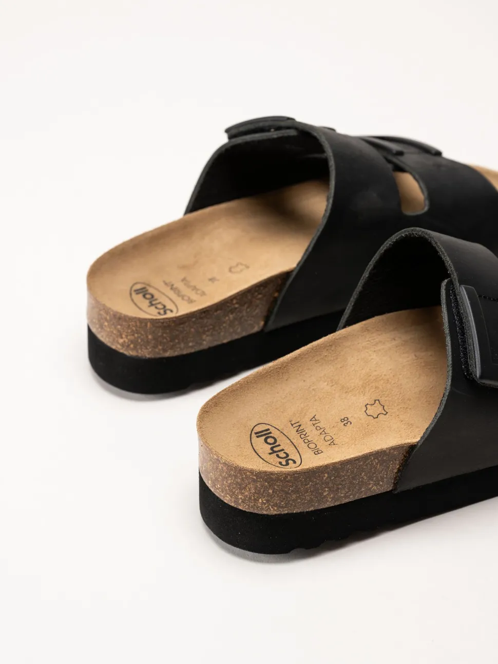 Scholl - Monterey 2 - Svarta slip in sandaler