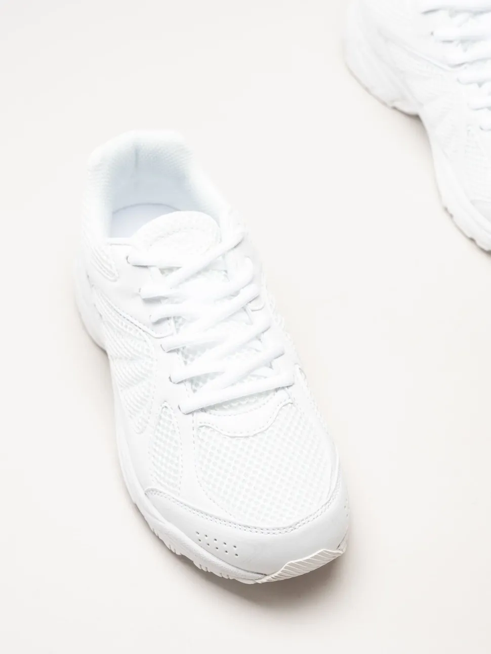 Scholl - New Sprinter - Vita sneakers i textil