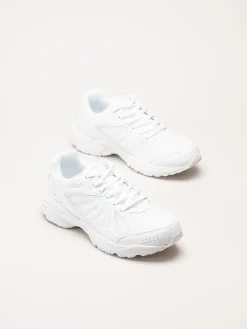 Scholl - New Sprinter - Vita sneakers i textil
