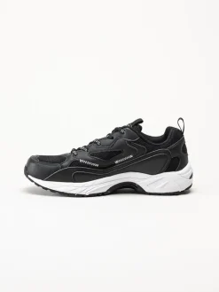 Scholl - Sprinter Snap - Svarta sportskor i textil