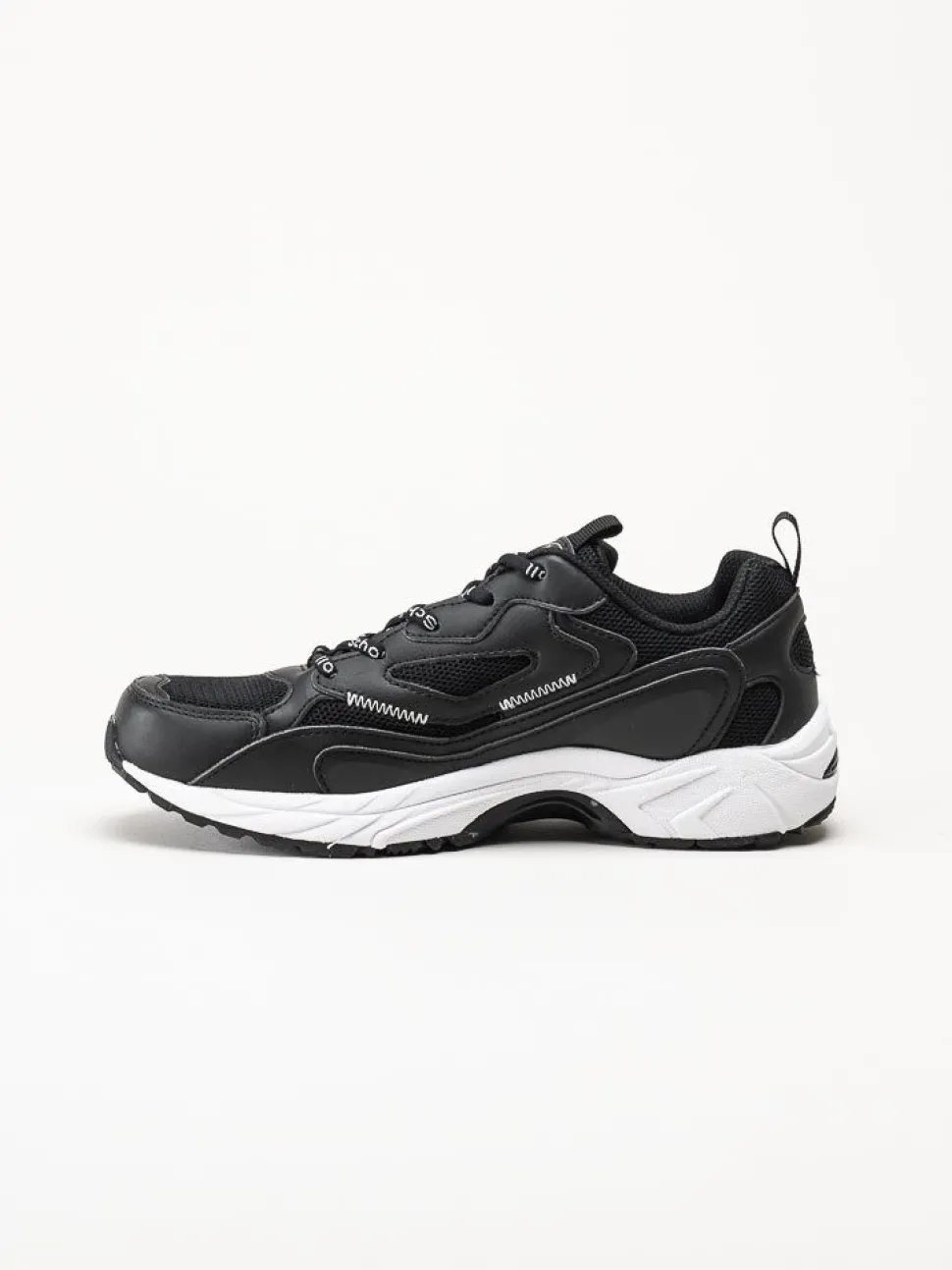 Scholl - Sprinter Snap - Svarta sportskor i textil