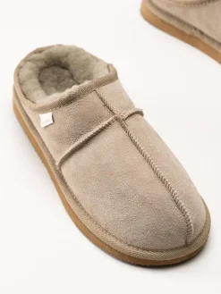 Shepherd - Bobo - Grå slip in tofflor i mocka