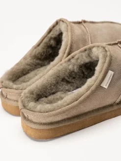 Shepherd - Bobo - Grå slip in tofflor i mocka