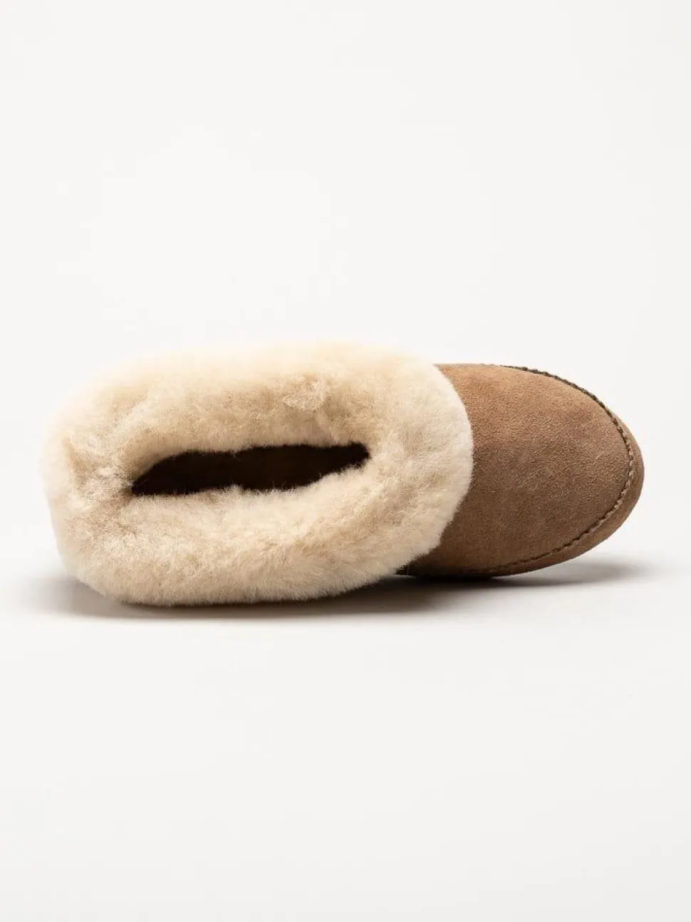 Shepherd - Emmy - Bruna slip on fårskinnstofflor