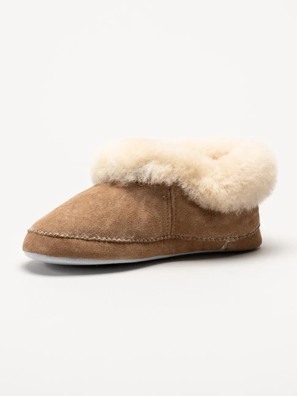 Shepherd - Emmy - Bruna slip on fårskinnstofflor