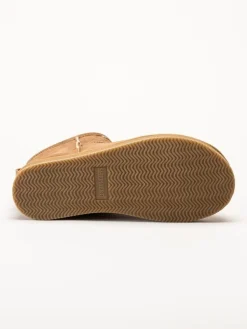 Shepherd - Glasgow - Ljusbruna fodrade boots i mocka