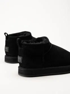Shepherd - Glasgow - Svarta fodrade boots i mocka