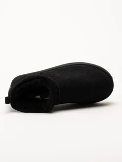 Shepherd - Glasgow - Svarta fodrade boots i mocka