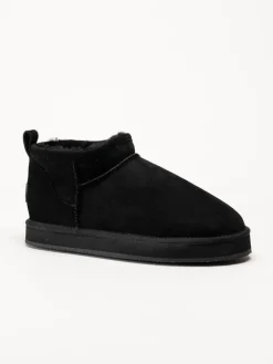 Shepherd - Glasgow - Svarta fodrade boots i mocka